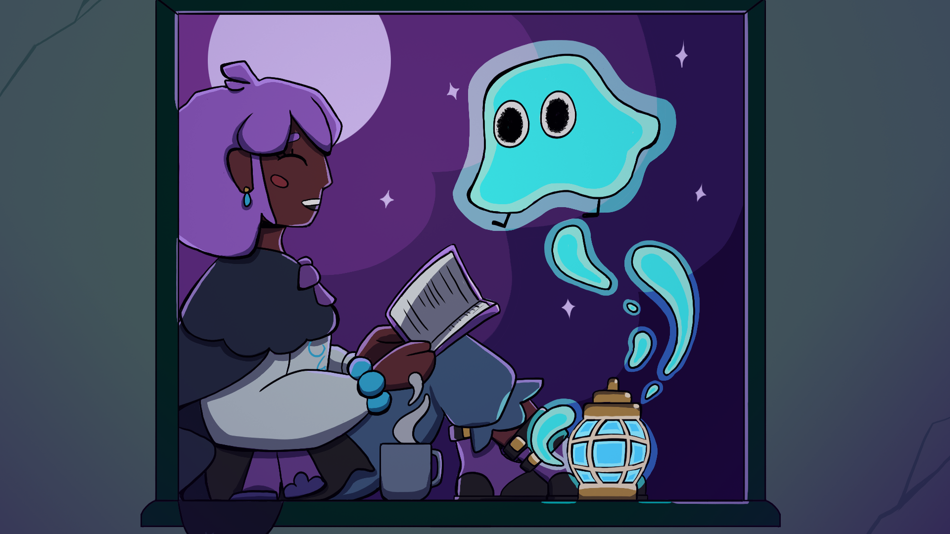 Haunted Helper End Screen.