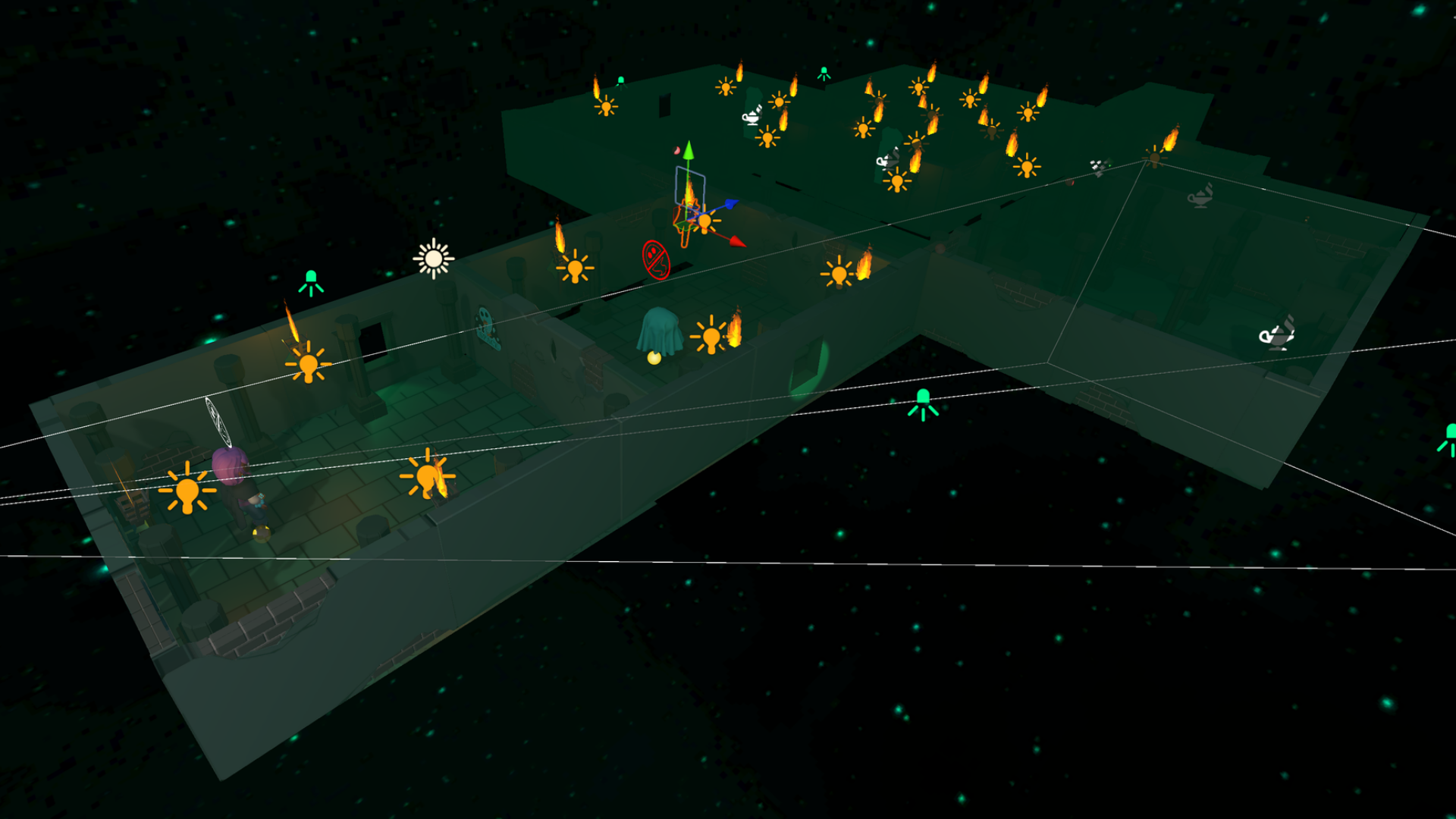 Haunted Helper level Overview.