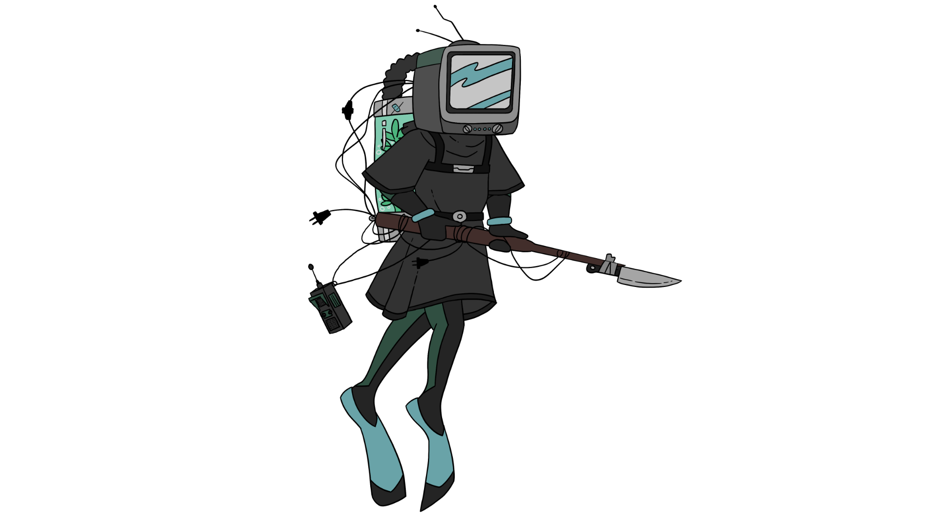 Static Blub our hero.